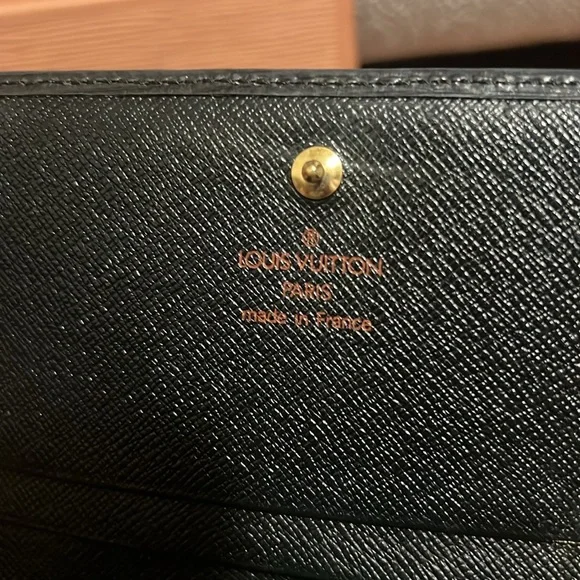 Louis Vuitton Epi Authentic Porte Monnaie Billets Tresor Leather Wallet MI1927